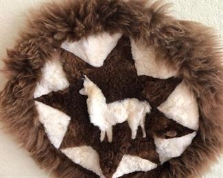Llama wall hanging