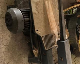 Assorted tools and garden equipment