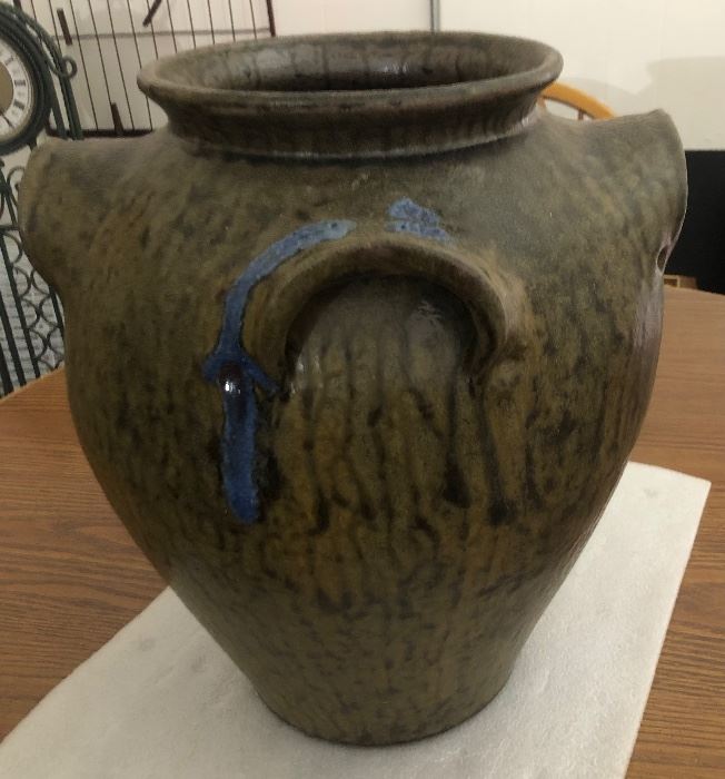 Huge Charlie West (Ga Pottery) Jar