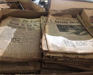 Old Taylorsville Newspapers 