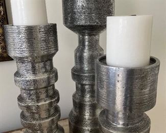 Restoration Hardware candlesticks $100