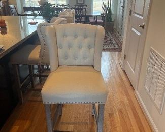 Four matching barstools $400 brand new