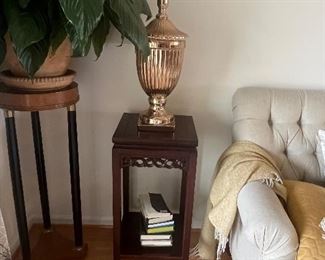 Asian Tables with Urns set of two