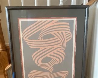 Signed lithograph $300