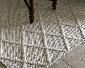 Ralph Lauren Rug with Stain $50 can easily hide under furniture