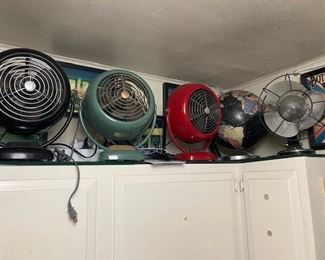 There are antique and vintage fans (Vornado and others)