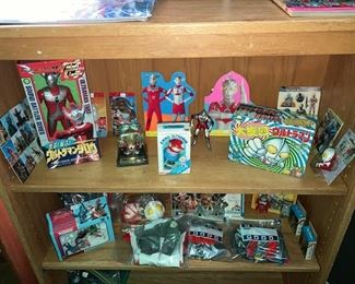 some of the Ultra man toys