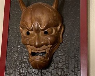 wooden mask