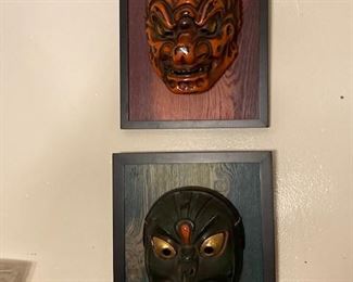 more wooden masks