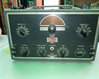vintage RCA test oscillator