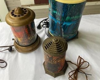 vintage rotating lights