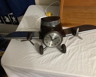 Sunbeam airplane clock