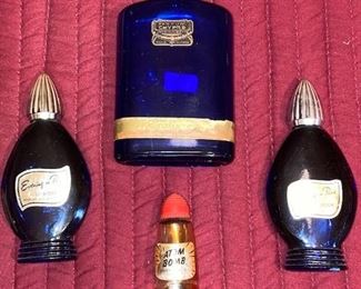 Vintage fragrance bottles