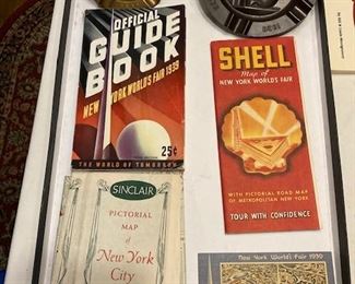 1939 New York World's fair items