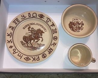 Kid's collectible western china