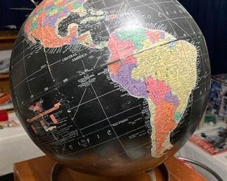 vintage globe