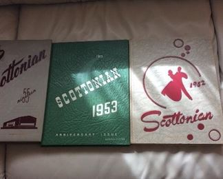 Vintage yearbooks 