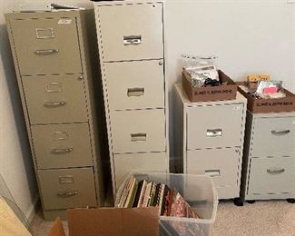 Office Supplies and ALBUMS in Bins