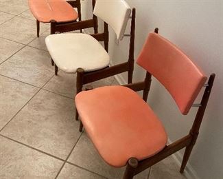 Mid-Century Chairs... Only have two ... the white is unavailable 