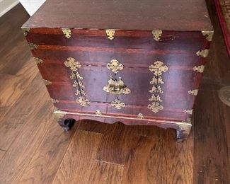 Small decorated chest