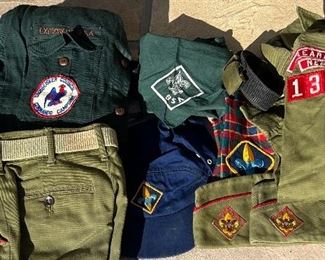 Just added Vintage Boy Scout and Military Clothing