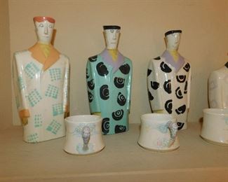 David Keyes Tacoma Art Pottery Suitmen