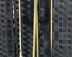 Antique Brass Fireplace Tool Set