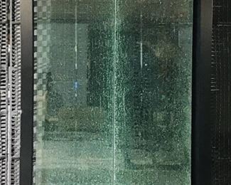 Modern Swivel Glass Lobby Decor