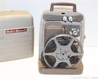 Vintage Bell and Howell Portable Film Projector