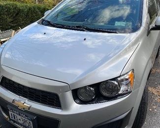 2013 Chevrolet Sonic sedan, 43,000 miles. 