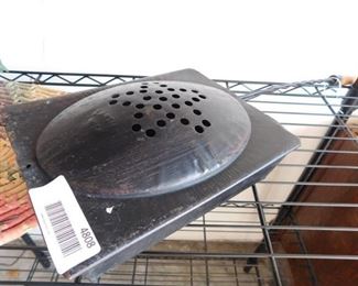 Vintage Metal & Wood Bed Warmer