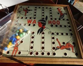 Vintage Wahoo Framed Board Game