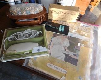 Greist Buttonholer, Electric Scissors & Pin&nbsp;Cushion