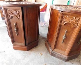 Eight-Sided End Tables