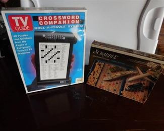 Vintage Games incl. 1970s Scrabble Travel Edition