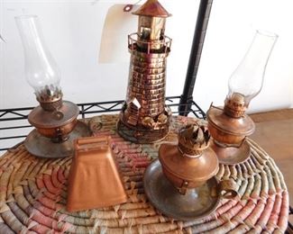 Metal Oil Lamps (3)