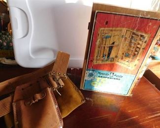 Vintage Handy Andy Carpenters Tool Chest