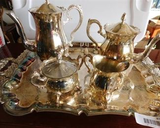 Silver Plated Tea Service