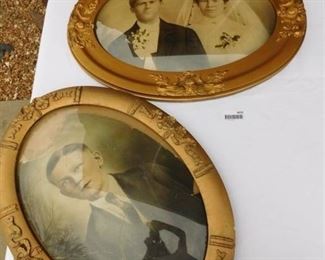 Antique Oval Picture Frames