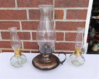 Vintage Oil Lamps