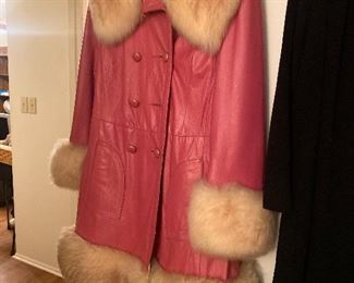 She’s pink, vintage, leather, faux fur & all kinds of gorgeous!! 