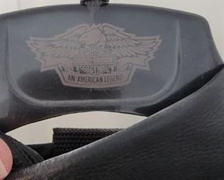 Authentic Harley Davidson Jacket signed by Willie G Davidson himself as well as Karen Davidson with original hanger