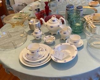 English China.  Lots of pieces.  Adderley