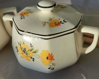 Vintage Homer Laughlin Sugar Bowls