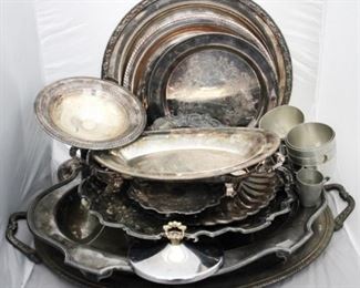 149 - Lot of Assorted Silver Plated Items
