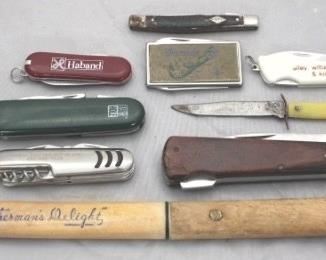 254 - Lot of assorted knives - 9 pc
