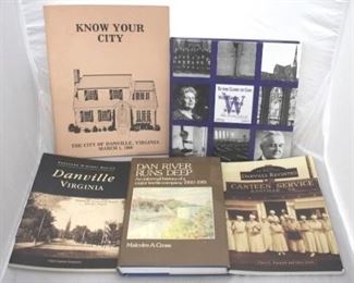 267 - 5 Assorted Danville, VA books
