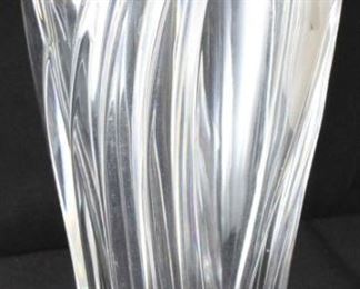 366 - Crystal Lenox vase 10"
