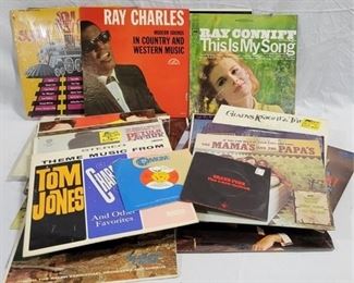 907 - Lot of Assorted Albums & 2 45's
