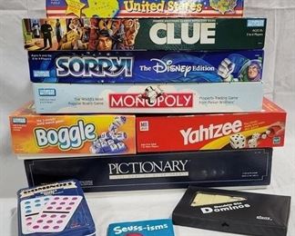 913 - Lot of Assorted Board Games & More
